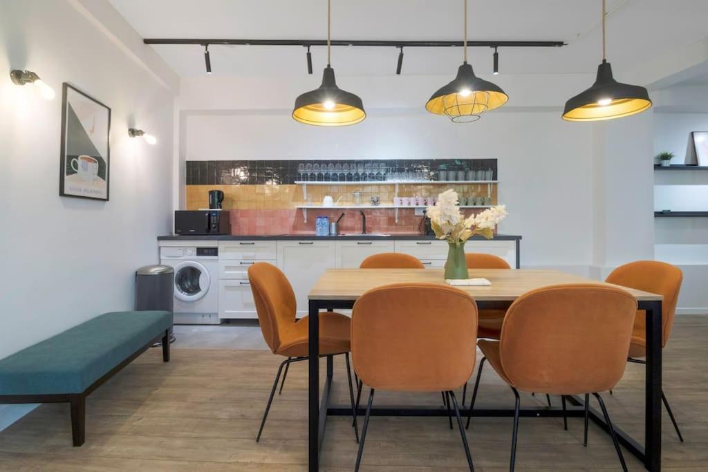 Brand New Flat For 8 People, 3 Bedrooms 巴黎 外观 照片